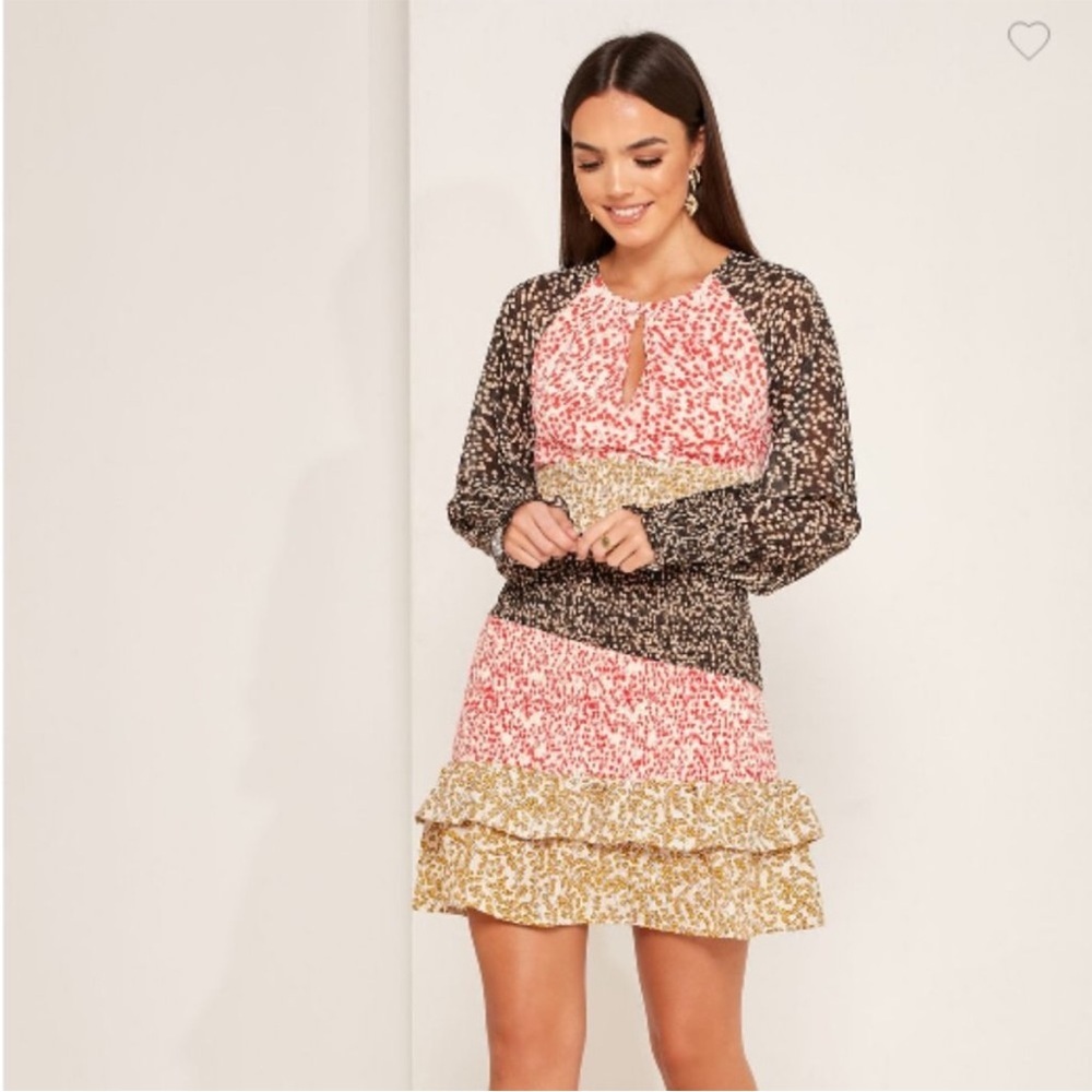 Foxiedox Floral Print Dress Size Small NWT